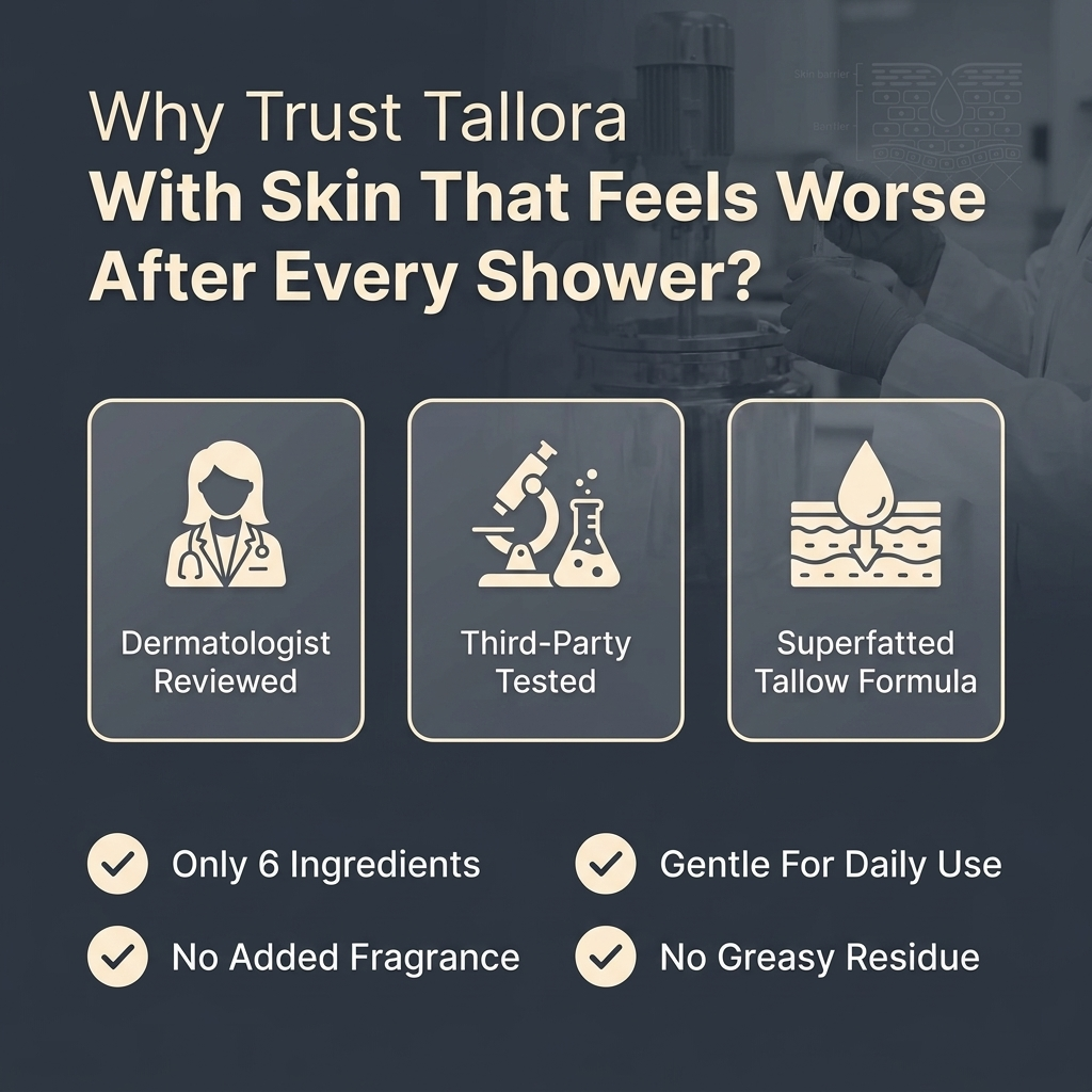 Tallora™ Beef Tallow Soap Bar