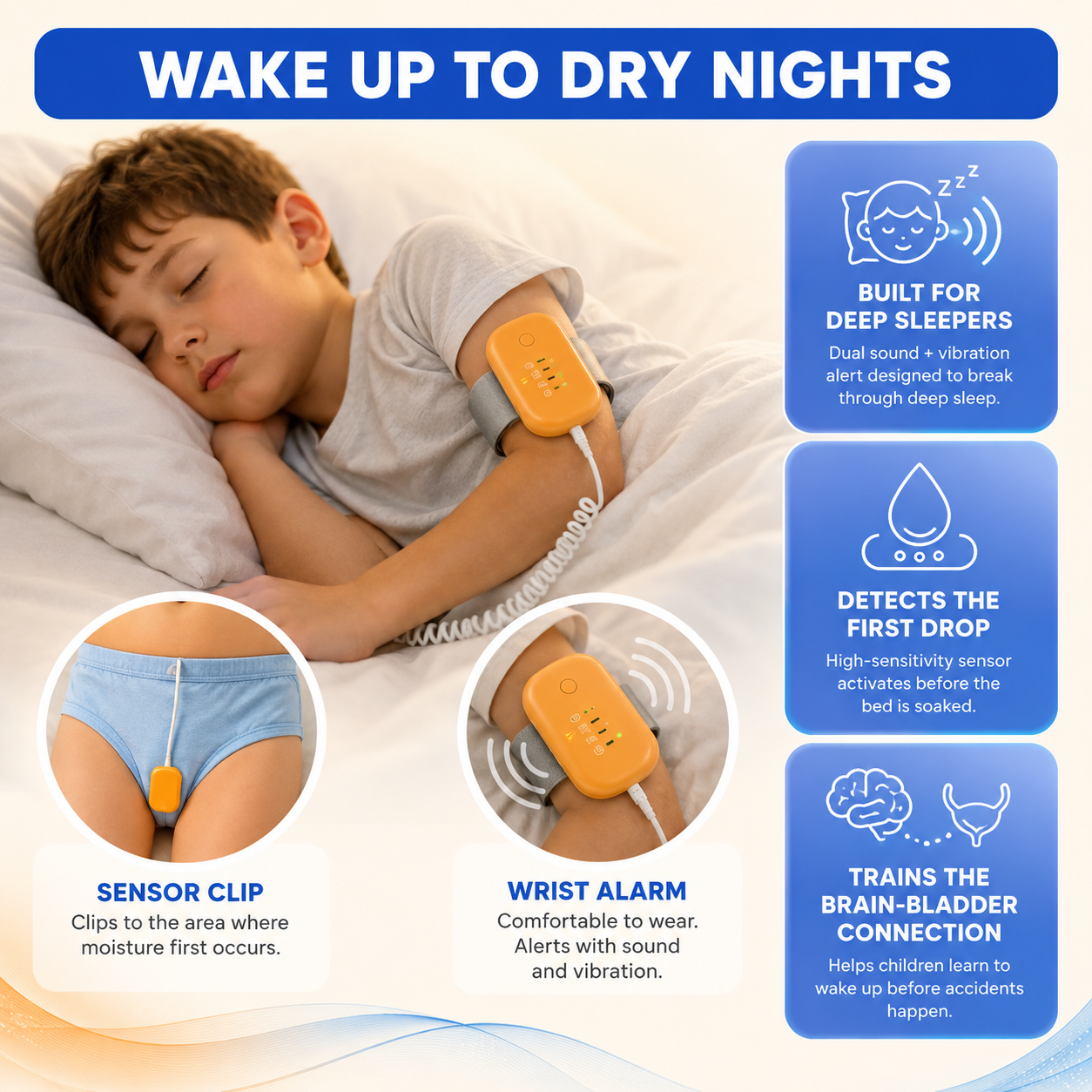 PeeMD™ Bedwetting Alarm