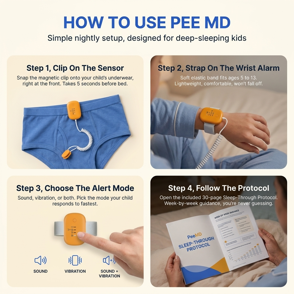 PeeMD™ Bedwetting Alarm