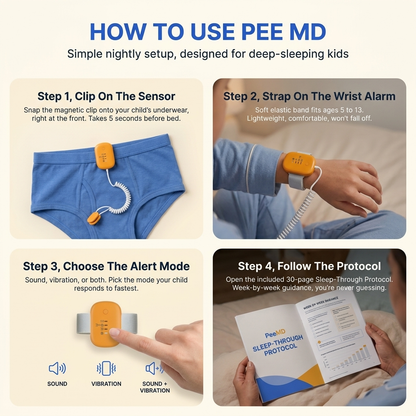 PeeMD™ Bedwetting Alarm